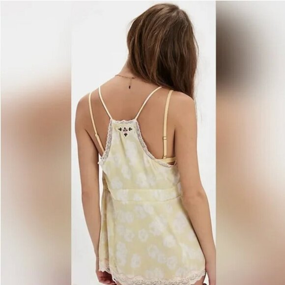 NWOT Free People Intimately Night Special Cami, Lemon Custard - Picture 2 of 8